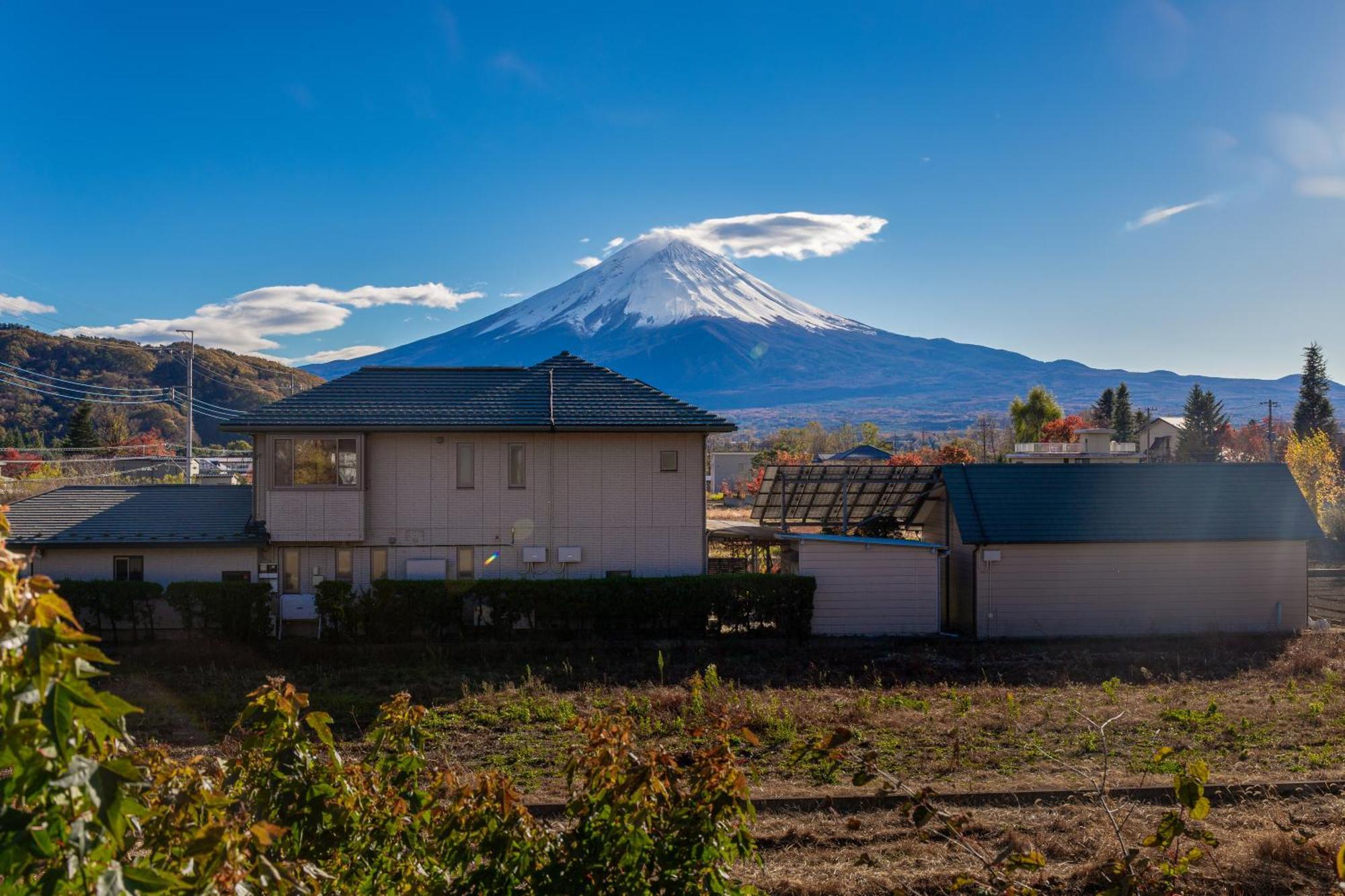 View Of Mt Fuji Free Transportation Bicycle Rental Ok 富士山眺望 Фудзі-Каваґутіко Екстер'єр фото